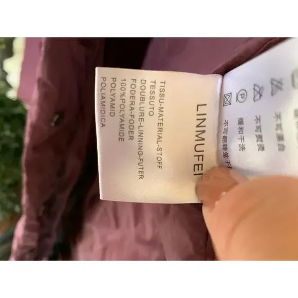 Linmufei Down Filled Puffer Parka-Size Large - Picture 7 of 15